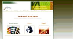 Desktop Screenshot of grupoinkolor.com
